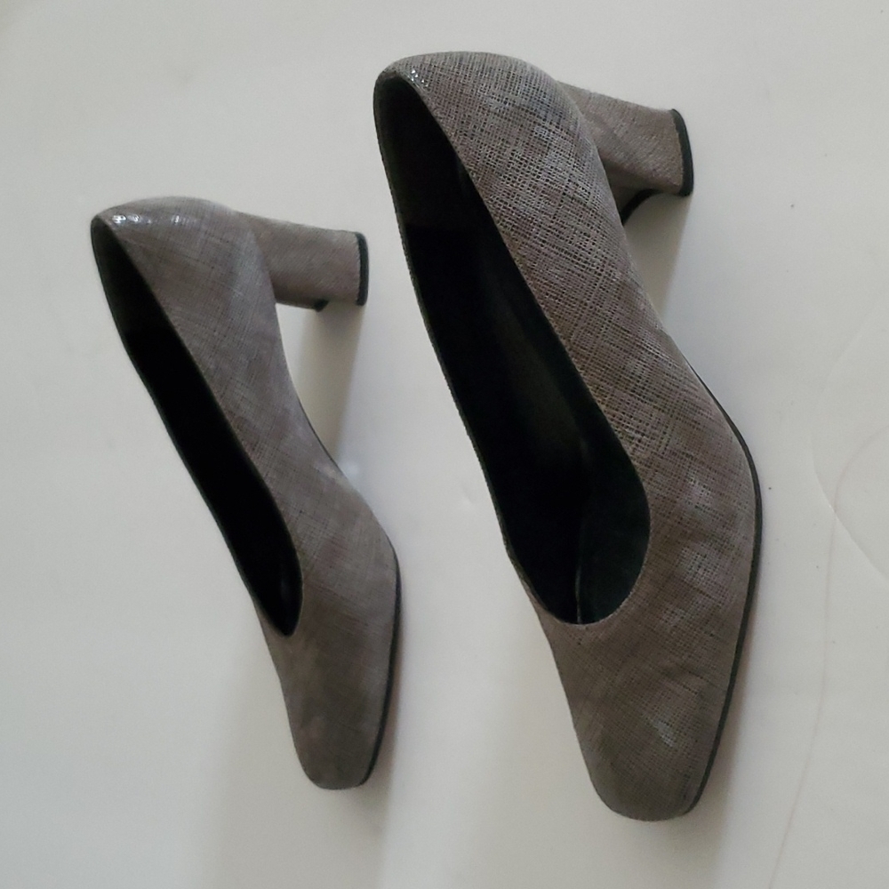 Stuart Weitzman Matrix Block Heel Dress Shoes, Si… - image 4